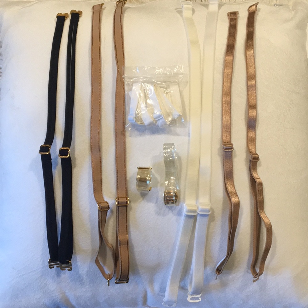 Assorted bra straps